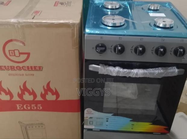 Quality Eurochef Standing 4 Burner Gas Cooker