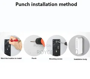 Screw Mount Wall Soap/ Sanitizer Dispenser