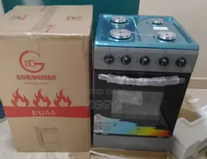 New Model Eurochef Free Standing 4 Burner Gas Cooker