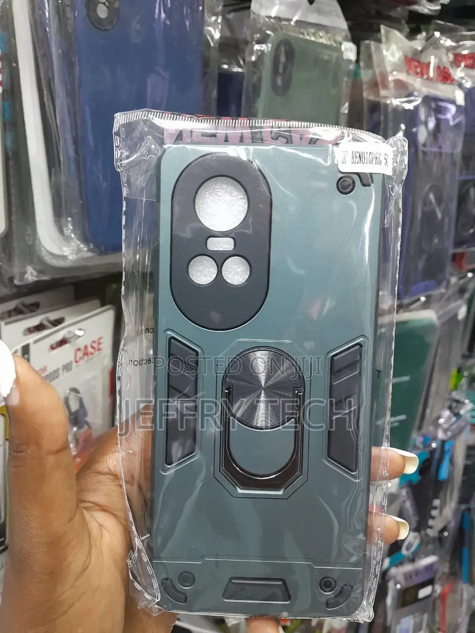 Oppo Reno 10 5G | Reno 10 Pro 5G Hard Case Ring Armor - Hit
