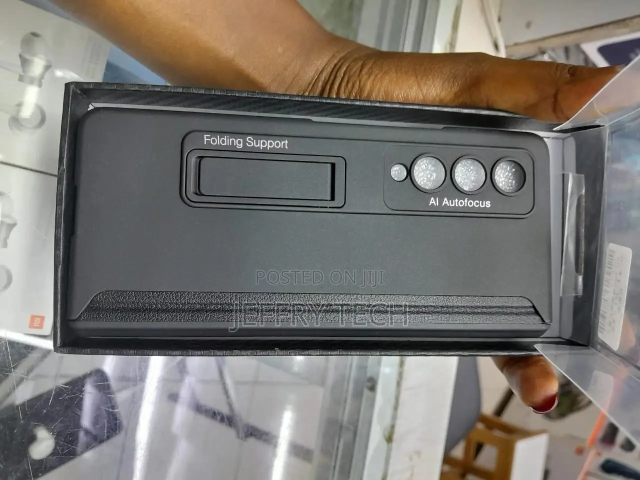 Samsung Galaxy Z Fold 4 Electroplate Case Magnetic Hinge Pro