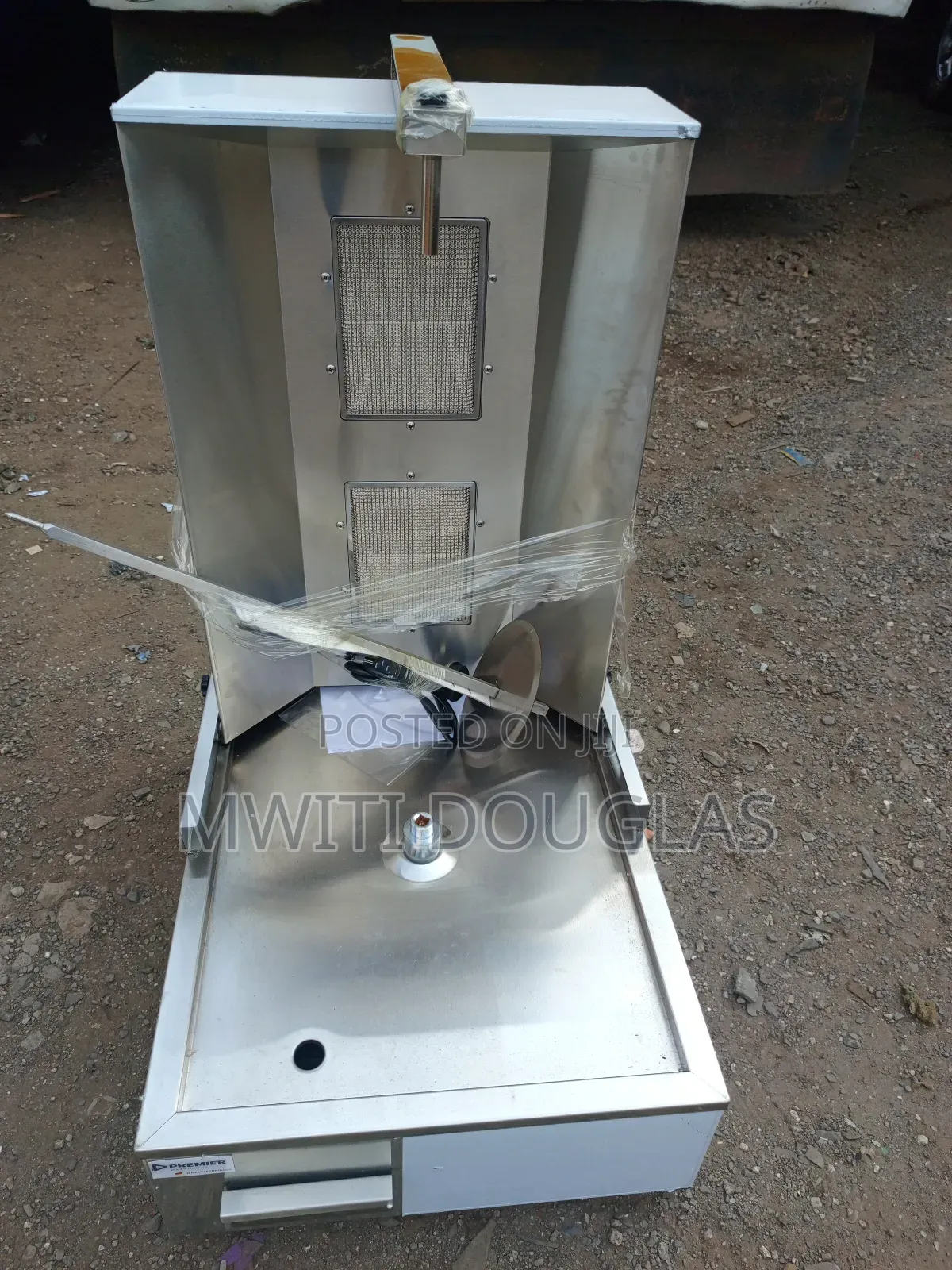 Shawarma Machine Two Burner