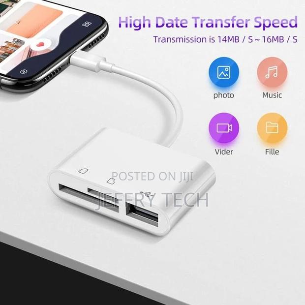 3 In1 Type-C Micro-Usb SD TF Phone OTG Card Reader Adapter S