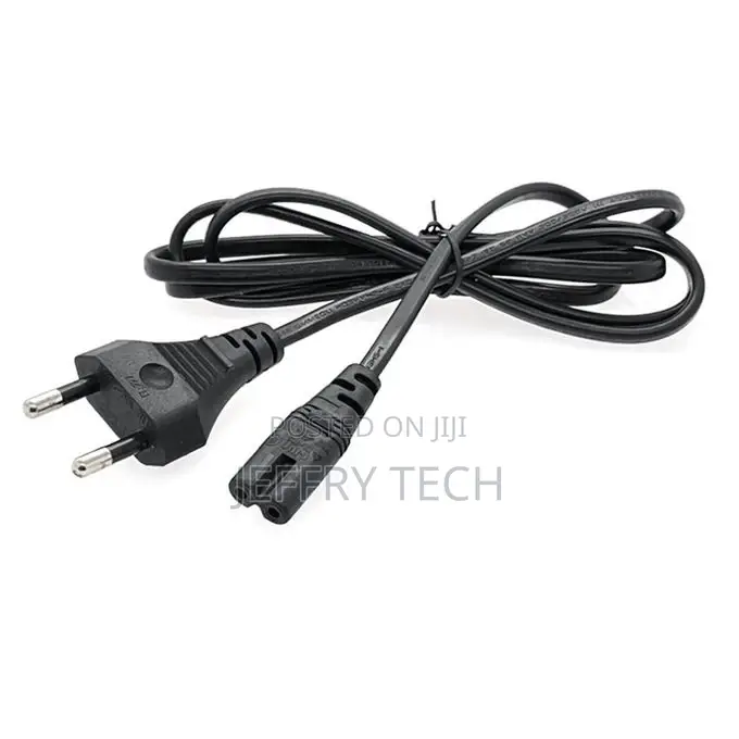 Power Cable 1.5M 2-Hole Charging Cable 8-Character Tail For