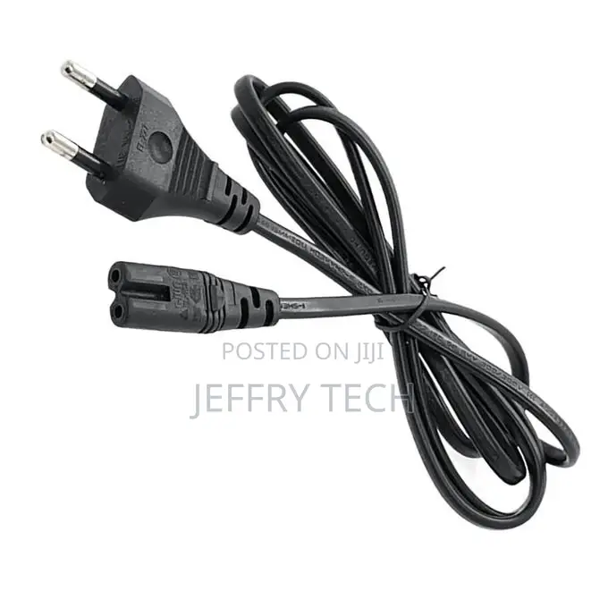 Power Cable 1.5M 2-Hole Charging Cable 8-Character Tail For