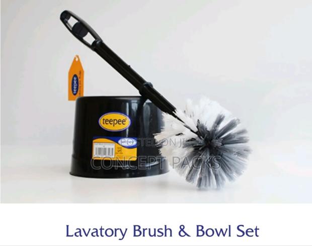 12pcs Lavatory Brush Bowl Set.