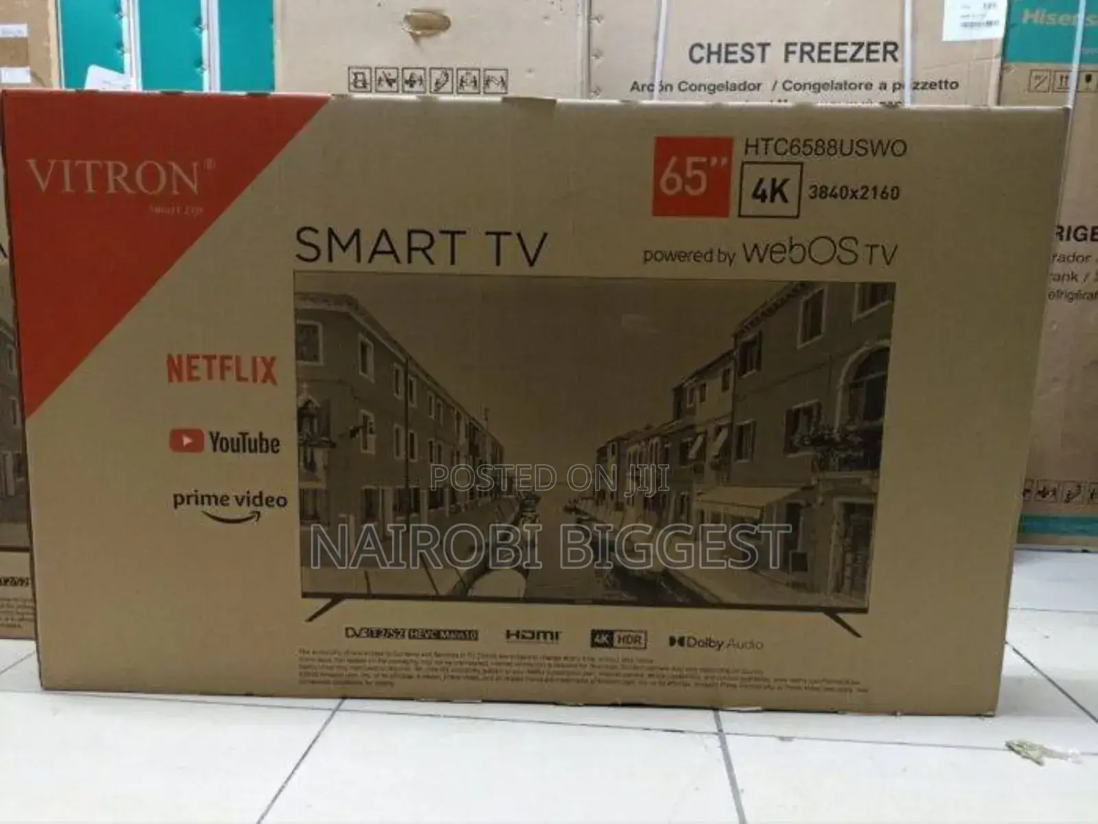 Vitron 65" Smart Vidaa Television