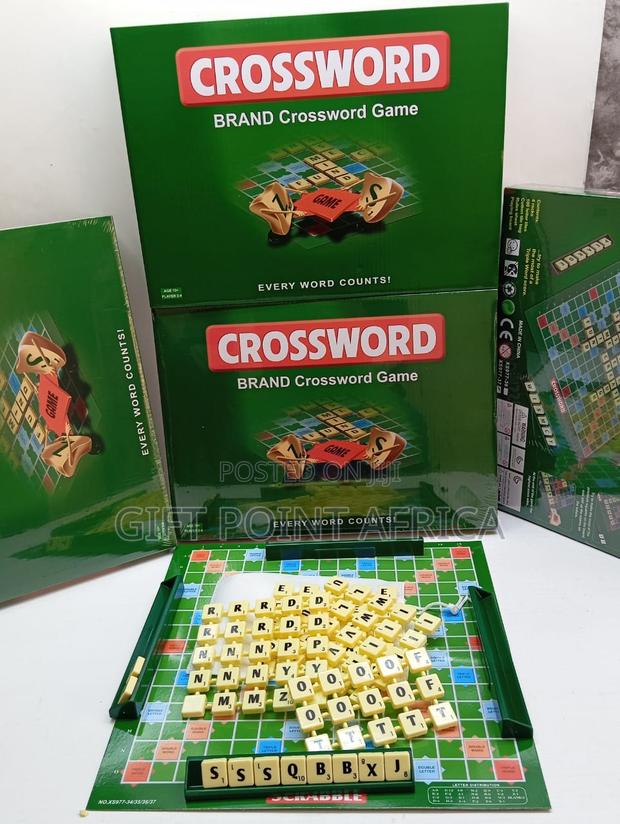 Scrabble Cross Word Board Game - main view