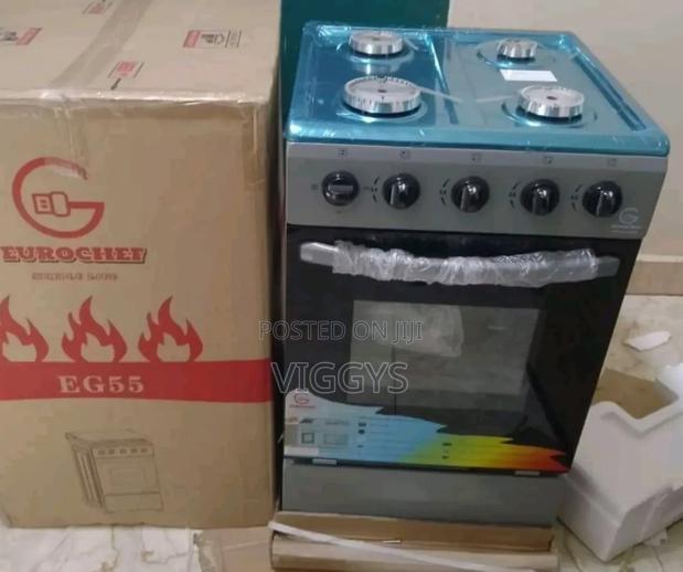 Eurochef Free Standing 4 Burner Gas Cooker