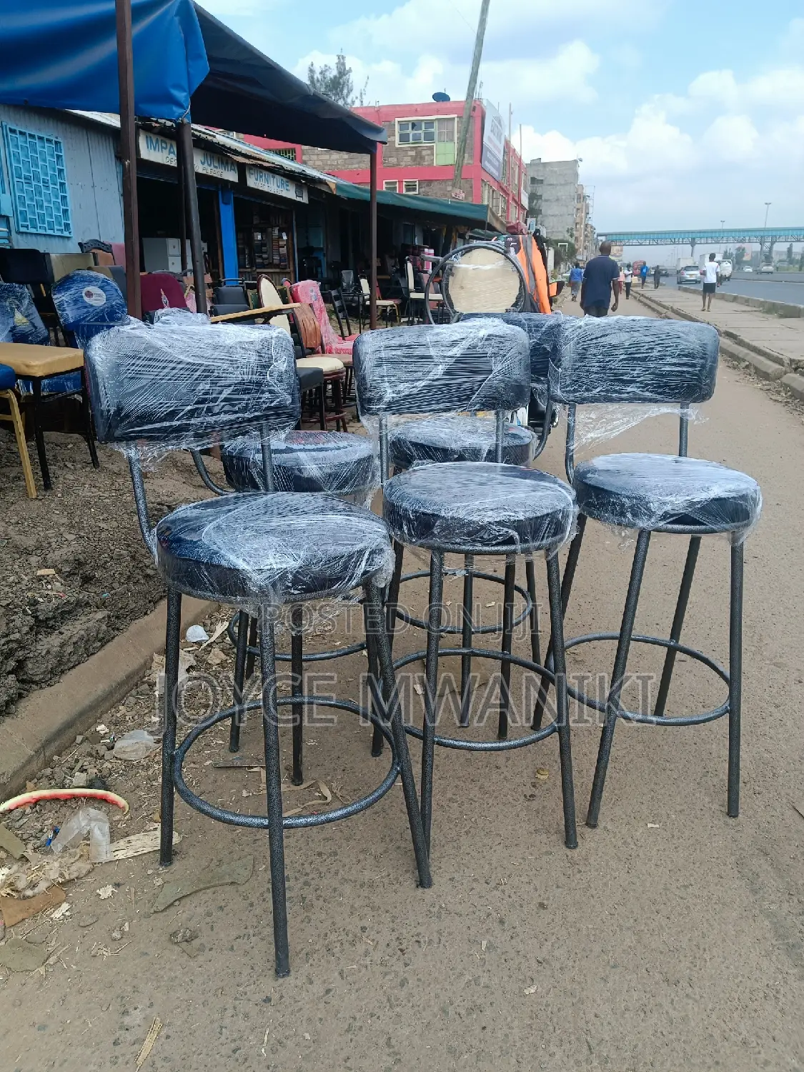 Powder Coated Counter Stools or Bar Stools 