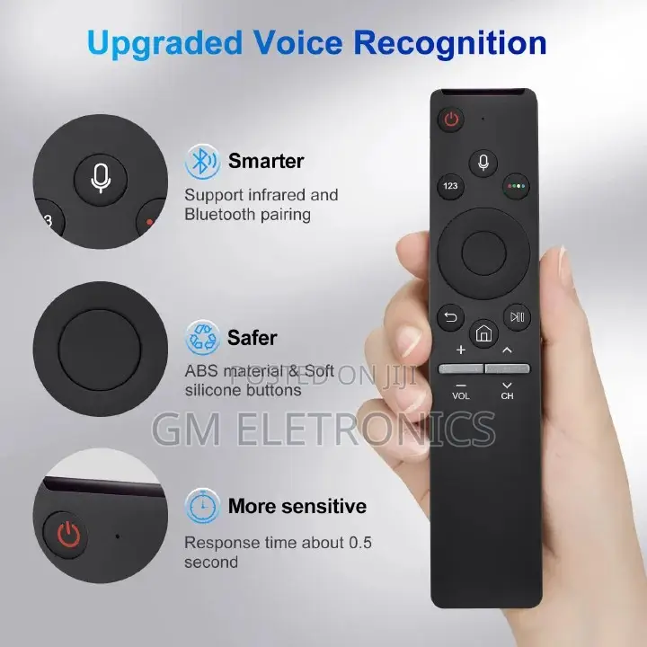 Voice Remote Bn59-01266a for Samsung Smart TV LED Qled 