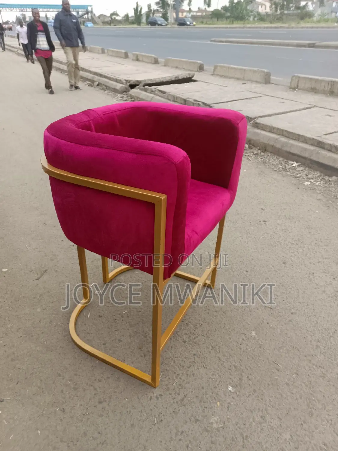 Styling Chair, Hot Red 