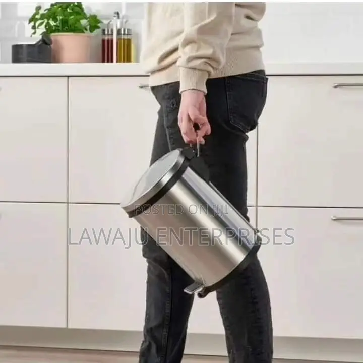 Heavy Duty 5L Stainless Steel Bin