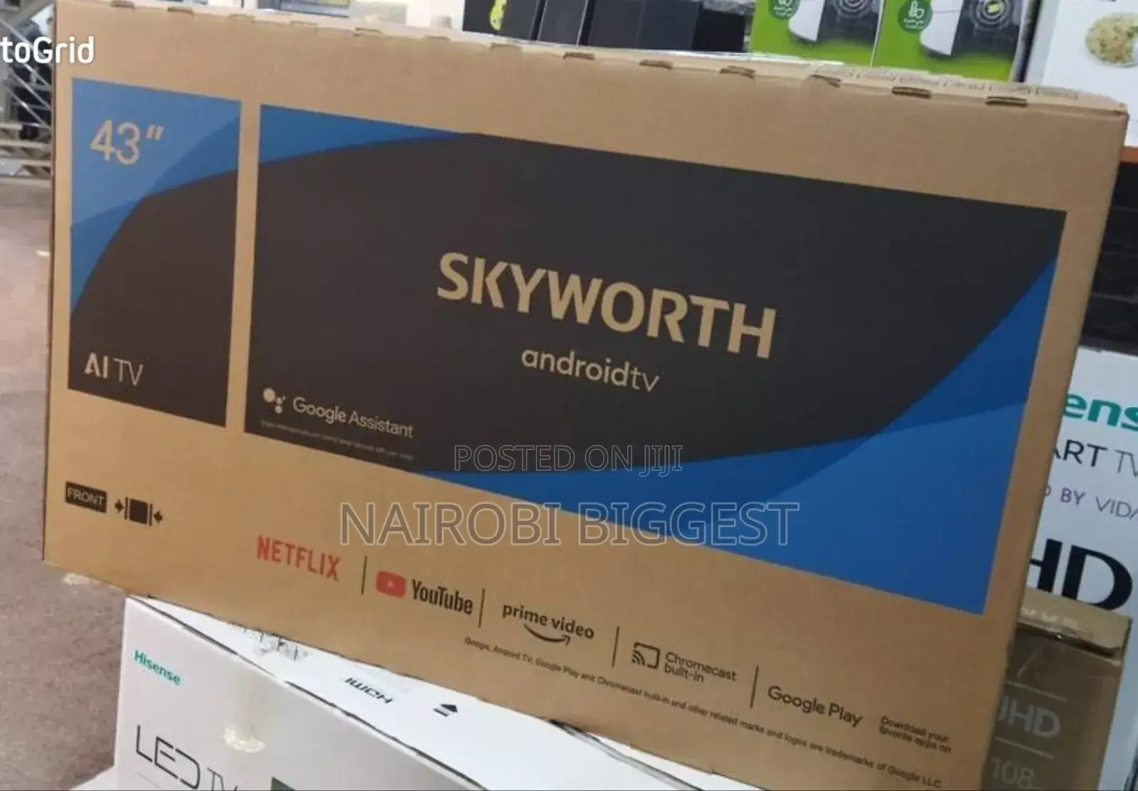 Skyworth 43 Inches 4k Frameless Amazing Television
