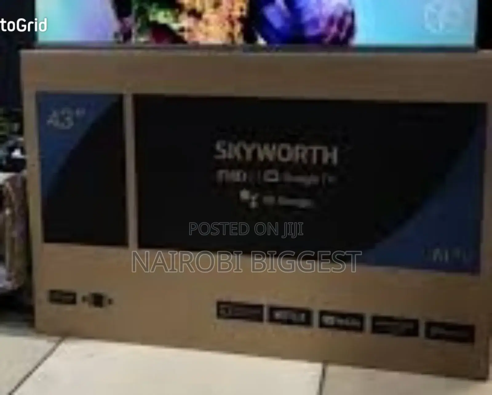 Skyworth 43 Inches 4k Frameless Amazing Television