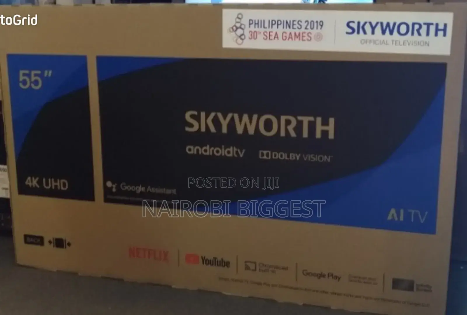 Skyworth 55" Google Frameless Television