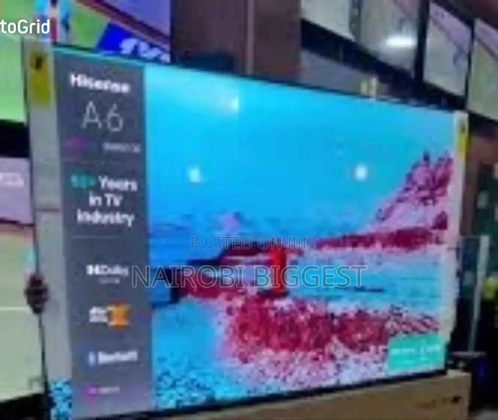 Hisense A6 Series 43" Uhd Television