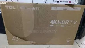 Tcl 43" Hdr Frameless Television