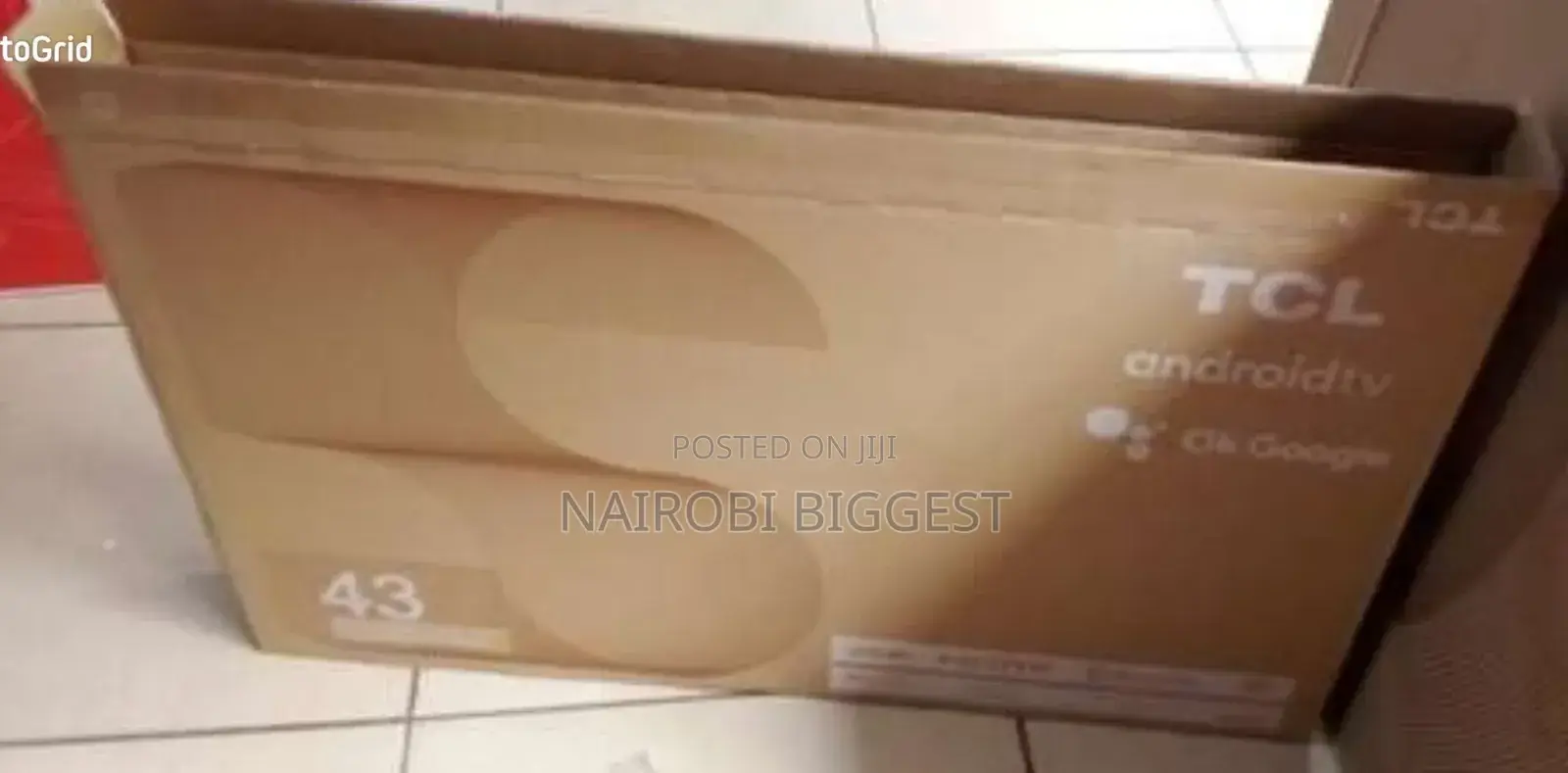 Tcl 43" Hdr Frameless Television