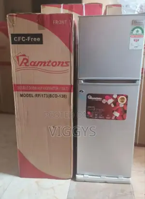 Brand New Cool Fridge, 128 Litres - Silver 0