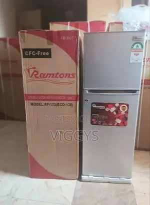 Ramtons RF/173, 2 Door Direct Cool Fridge, 128l