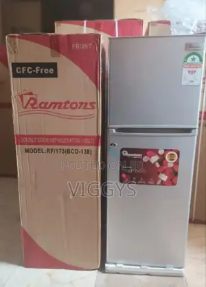 Authentic Ramtons RF/173, 2 Door Direct Cool Fridge, 128 L