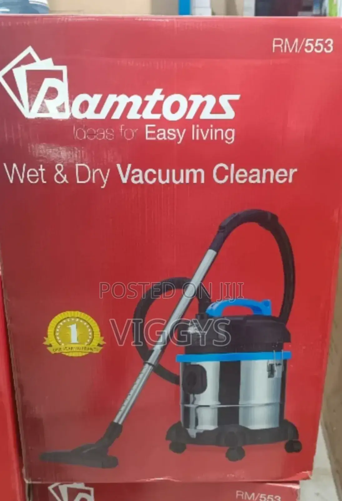 Brand New Ramtons Wet and Dry Vacuum Cleaner