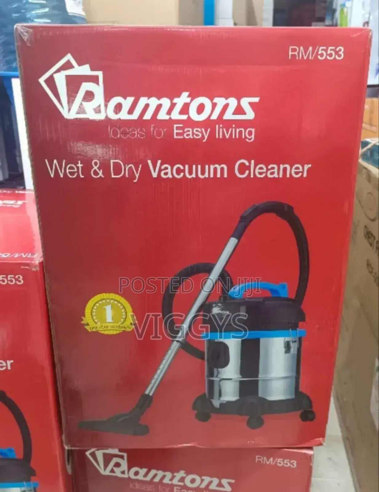 High Quality Ramtons Wet and Dry Vacuum Cleaner