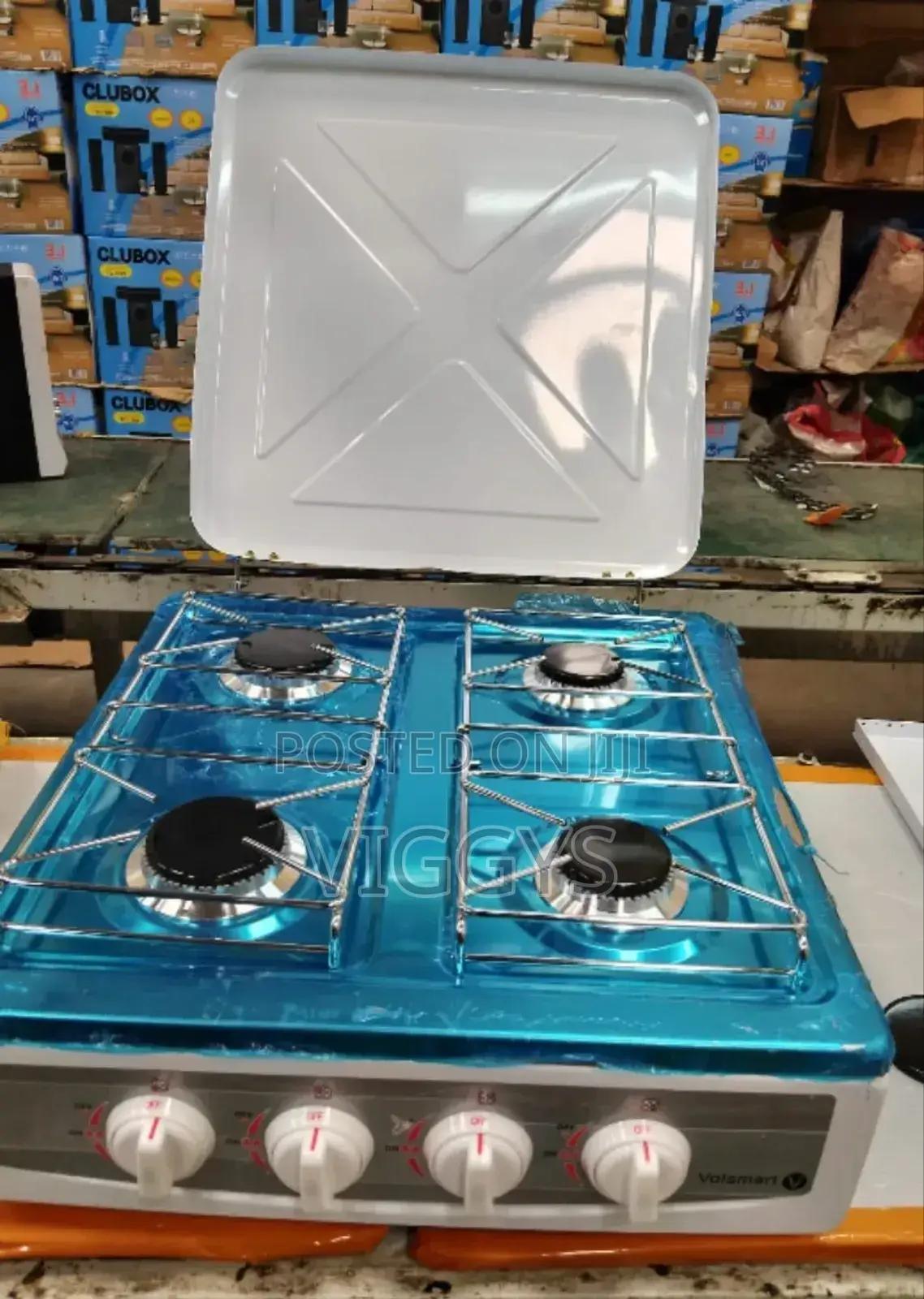 Long Lasting Volsmart Full Gas Table Top Cooker