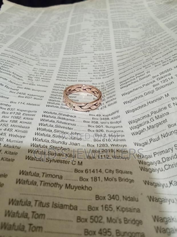 Custommade Pure Copper Braided Ring - main view