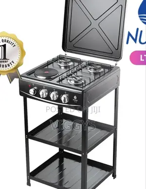 Original Cooker 3 Gas +1 Electric Plate Standing Cooker