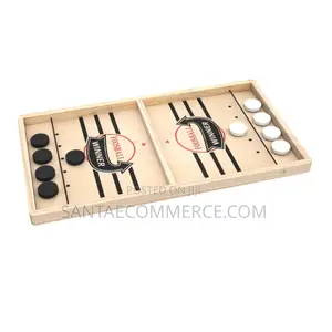 Wooden Foosball Tabletop Sling Board Game