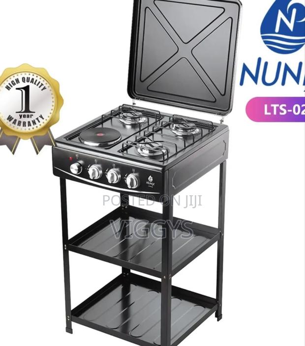 Quality Cooker 3 Gas +1 Electric Plate Standing Cooker