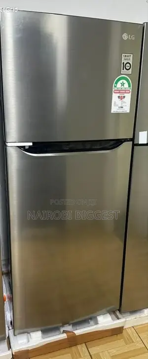 Lg 234l Double Door Top Mount Freezer Fridge Gl-c252slbb