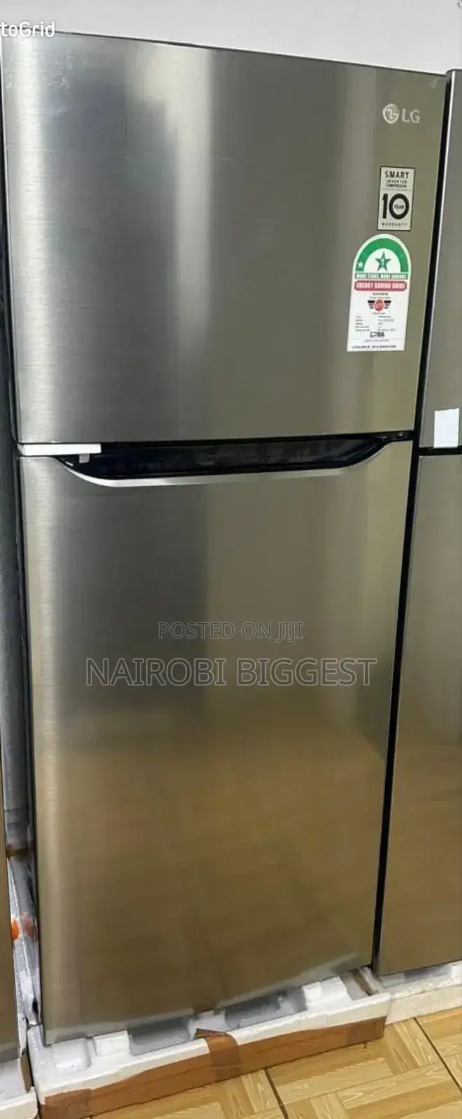 Lg 234l Double Door Top Mount Freezer Fridge Gl-c252slbb