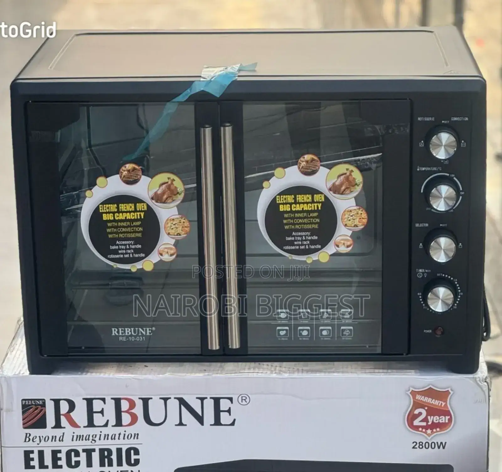 Rebune 75 Litres Commercial Oven