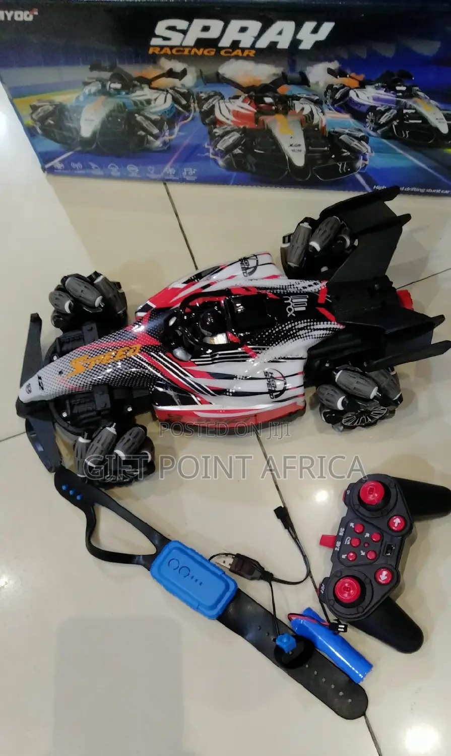 Kids Rechargeable Ferrari Remote,Hand Gesture Sensor Toy Car