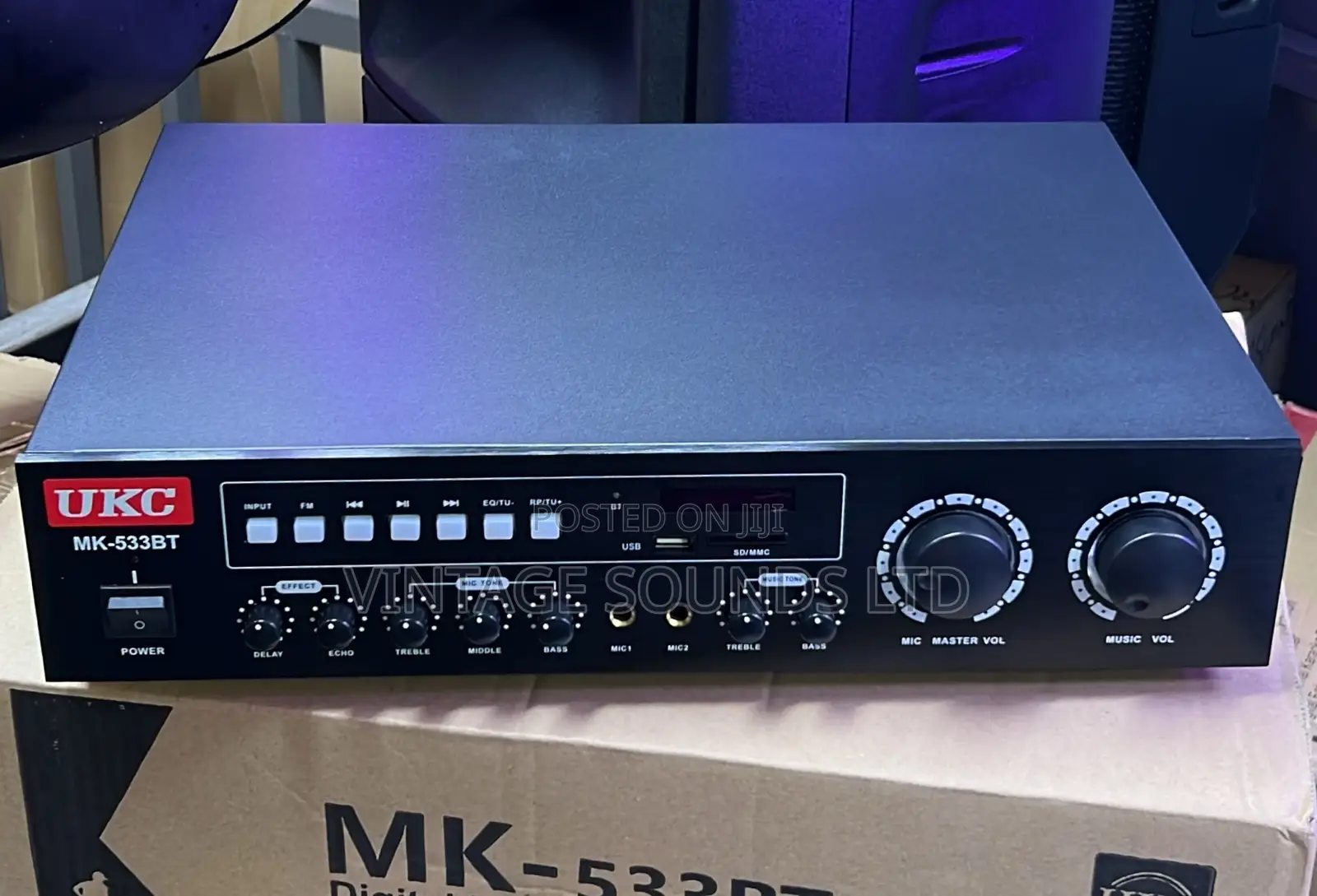 UKC Bluetooth Stereo Power Amplifier PA-533BT