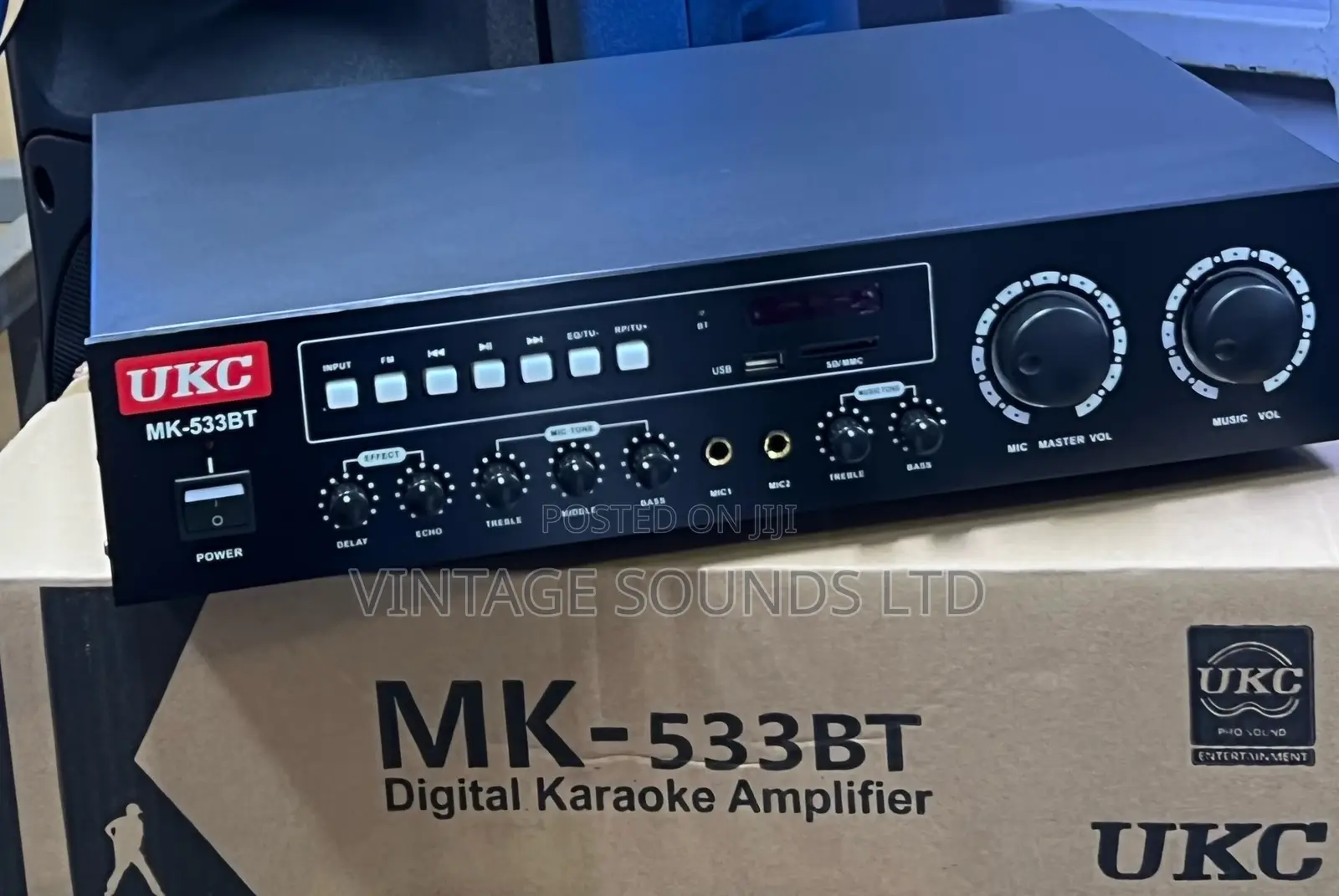 UKC Bluetooth Stereo Power Amplifier PA-533BT