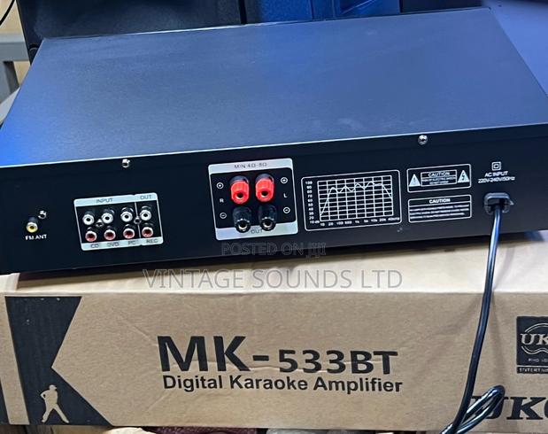 UKC Bluetooth Stereo Power Amplifier MK533BT - thumbnail 2