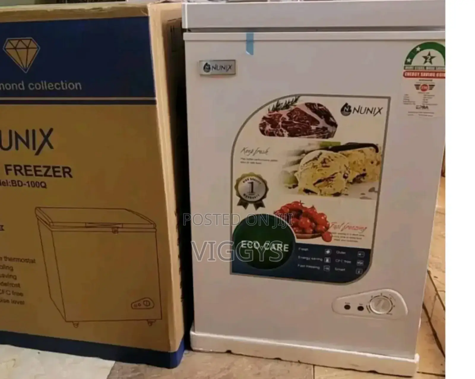 Brand New Nunix 100 Litres Deep Freezer