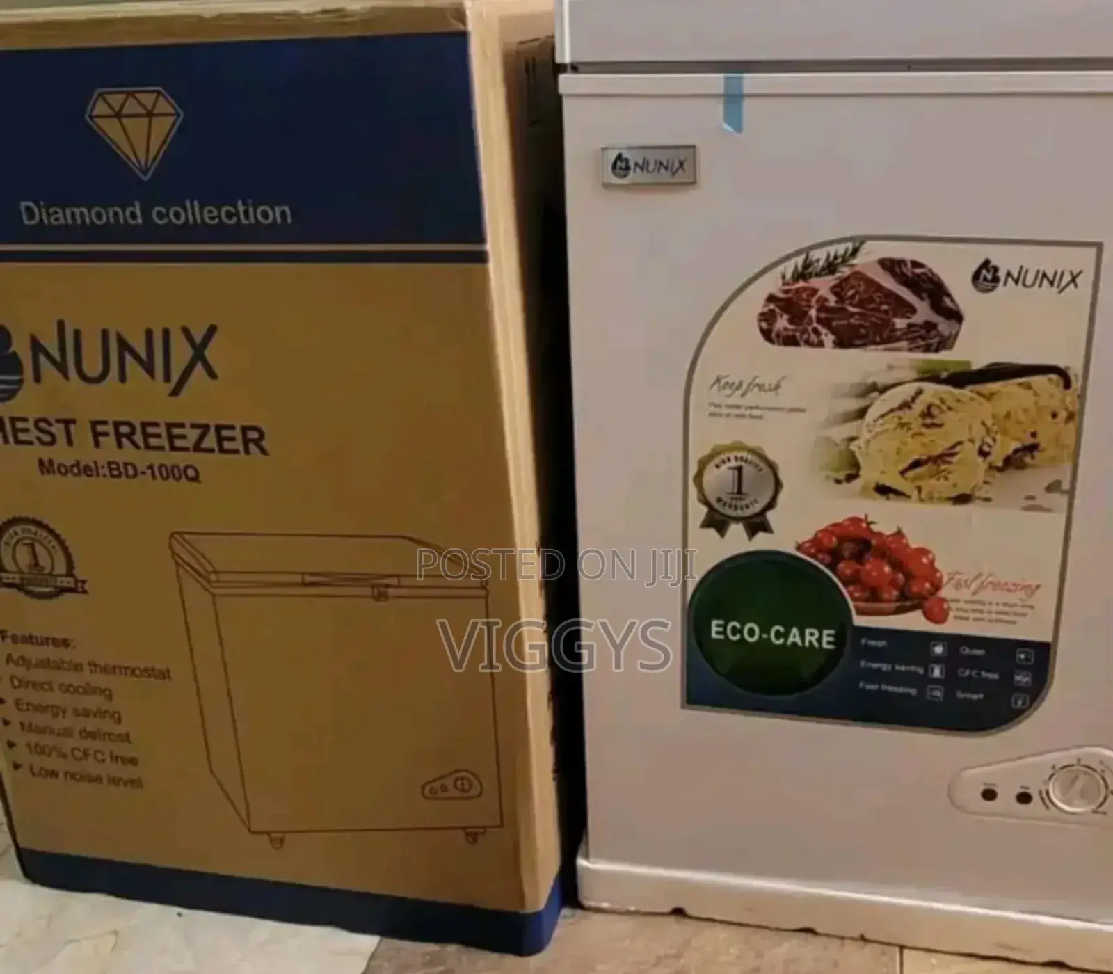 Quality Nunix 100 Litres Deep Freezer