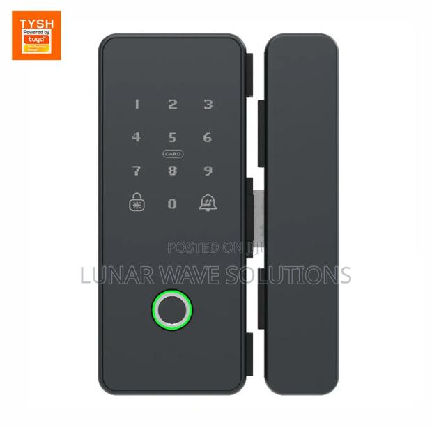 Commercial Glass Door Smart Lock With Passcode - main view