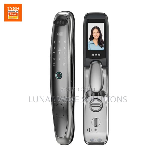 Smart Lock With Mechanical Key And Passcode For Homes - main view