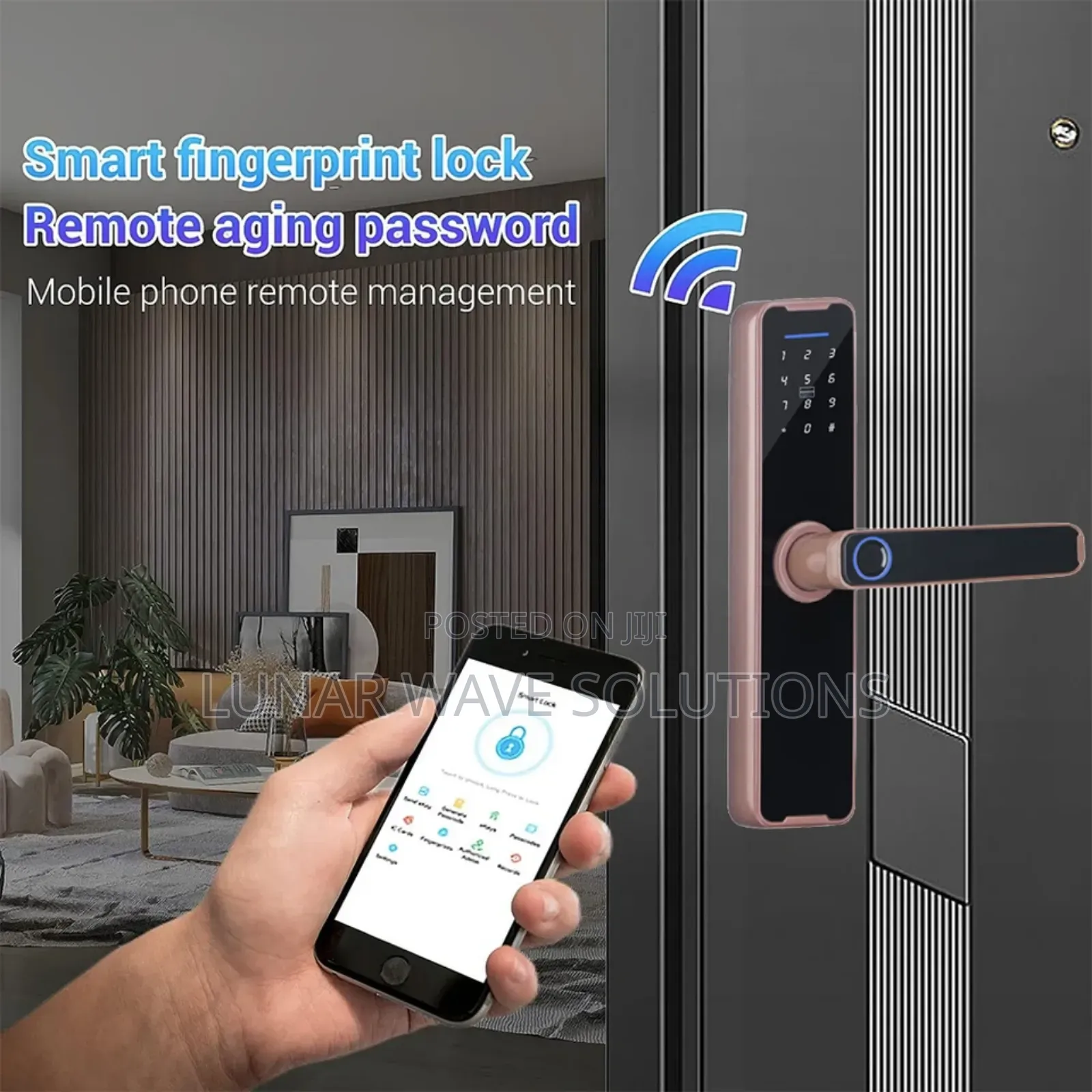 Fingerprint Smart Lock for Residential Security 77