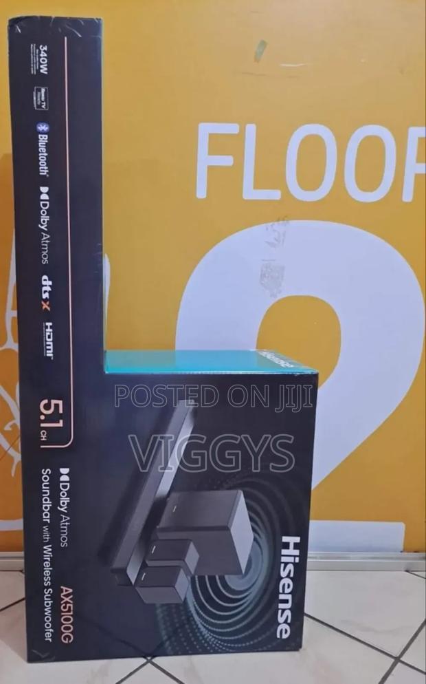 Quality Hisense Ax5100g Wireless Sounds Bar - main view