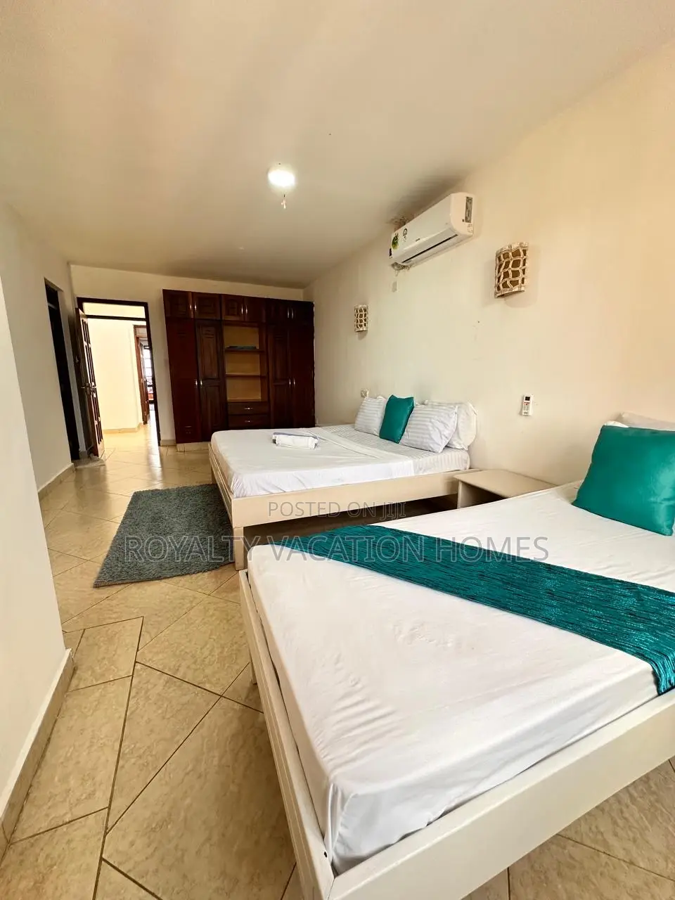 2 Br Beachfront Furnished Apartment in Mombasa