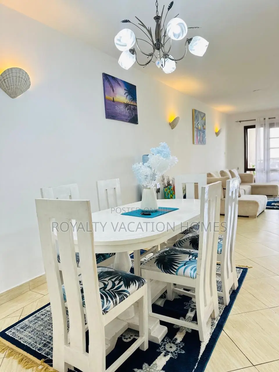 2 Br Beachfront Furnished Apartment in Mombasa