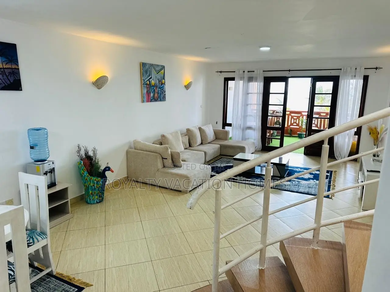 2 Br Beachfront Furnished Apartment in Mombasa