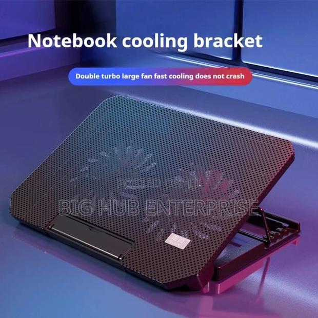Adjustable Laptop Cooling Pad Laptop Cooler - thumbnail 2
